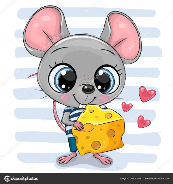 милые мультяшные мышки