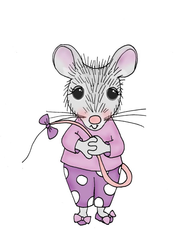 мультяшная мышь