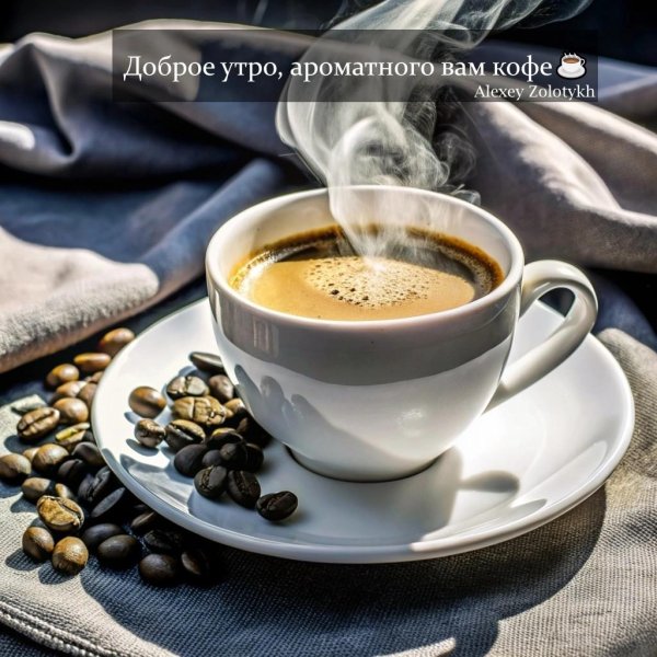утреннее кофе