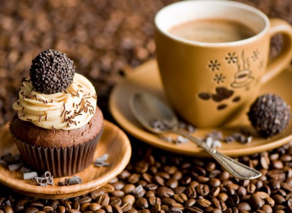 кофе пирожное