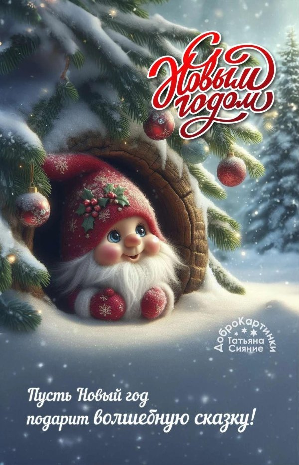 гномики новогодние