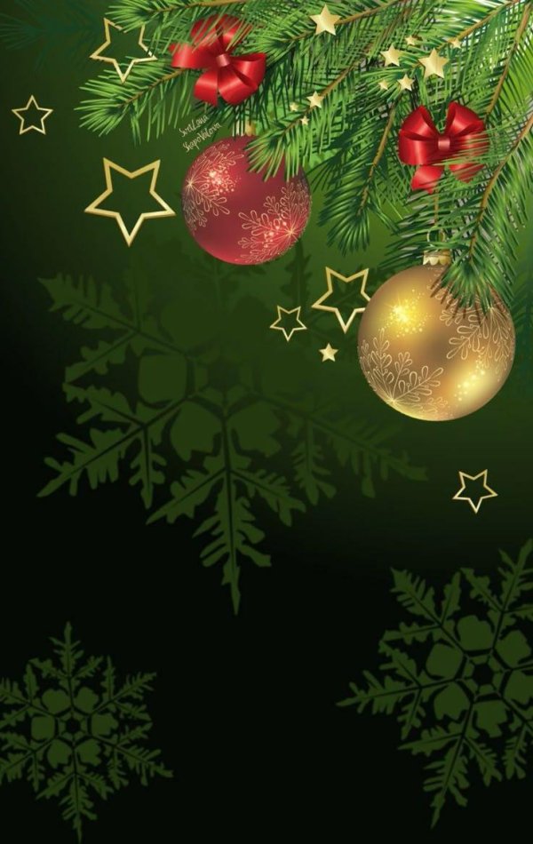 новогоднее фон