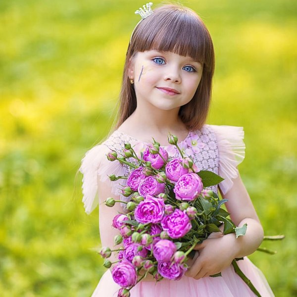 девочки красивые дети