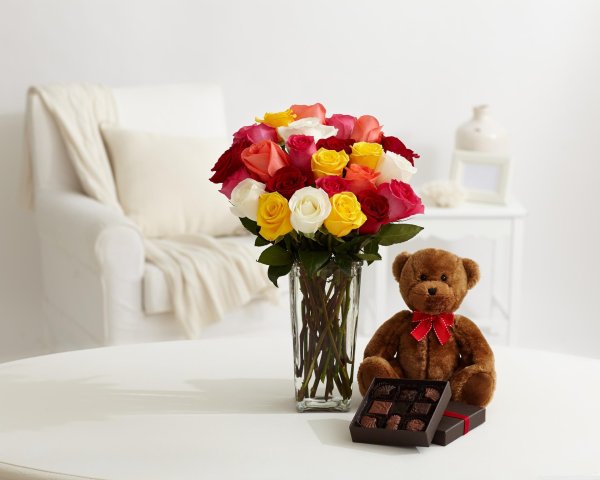 цветы в подарок