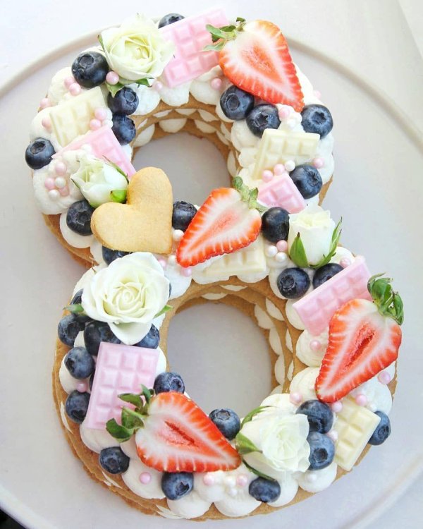 медовый торт цифра