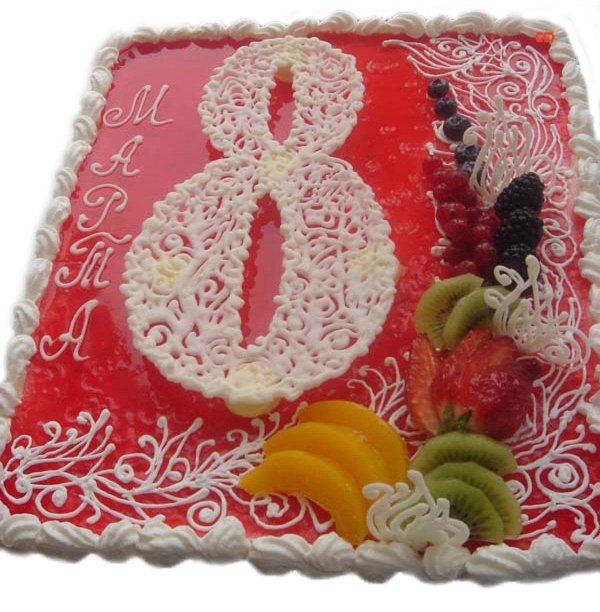 тортики на 8 марта