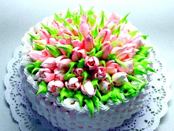 весенний тортик