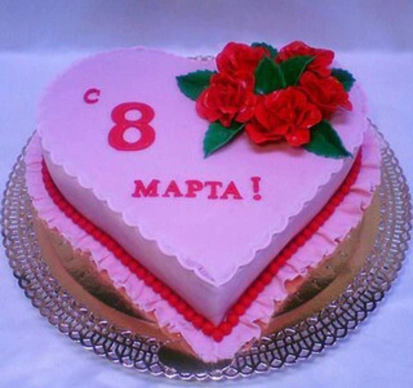 тортики на 8 марта