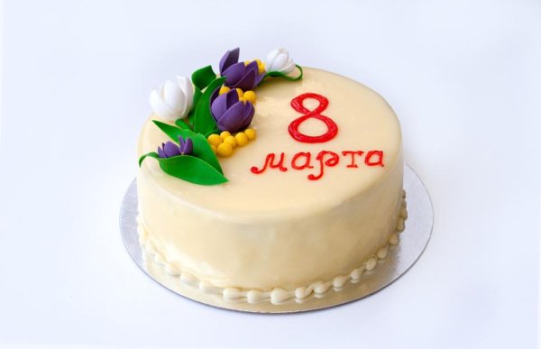 Торты к 8 марта