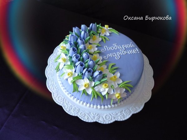 весенний торт