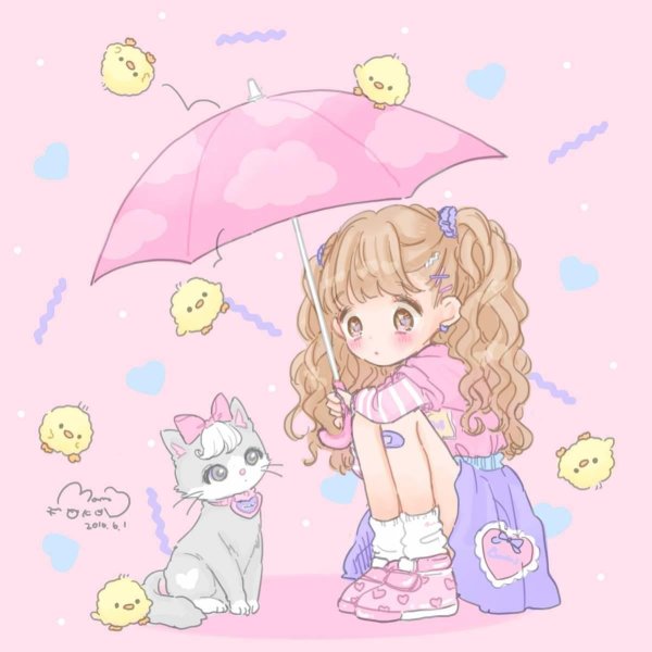 кавайные девочки