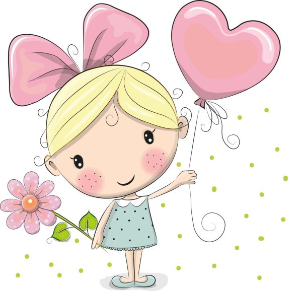 рисунок девочек