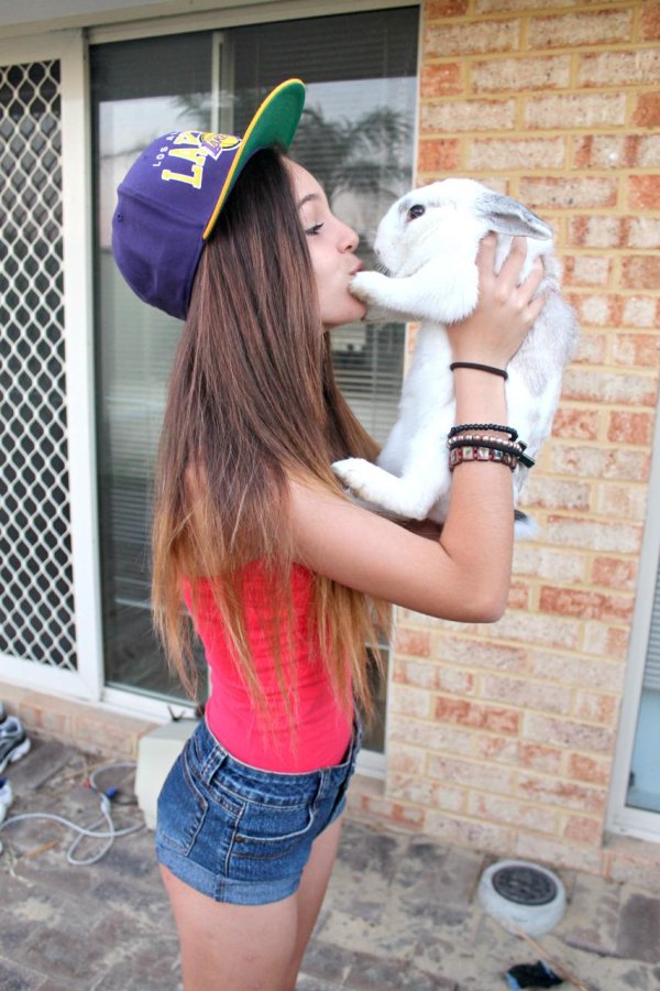 крутая девочка