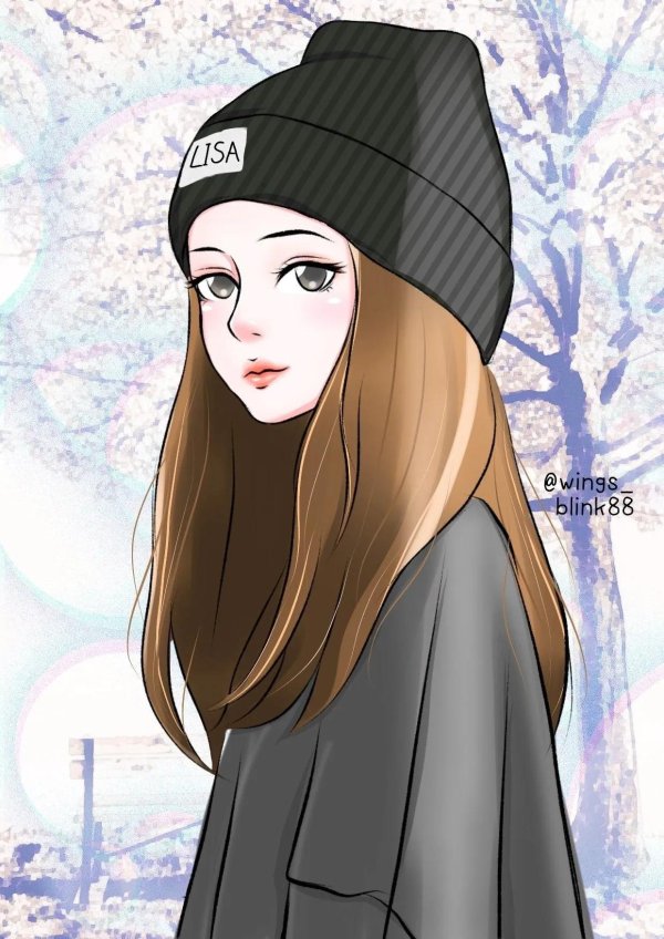 рисунок девушек