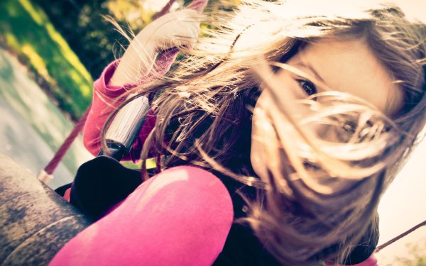 волосы на ветру