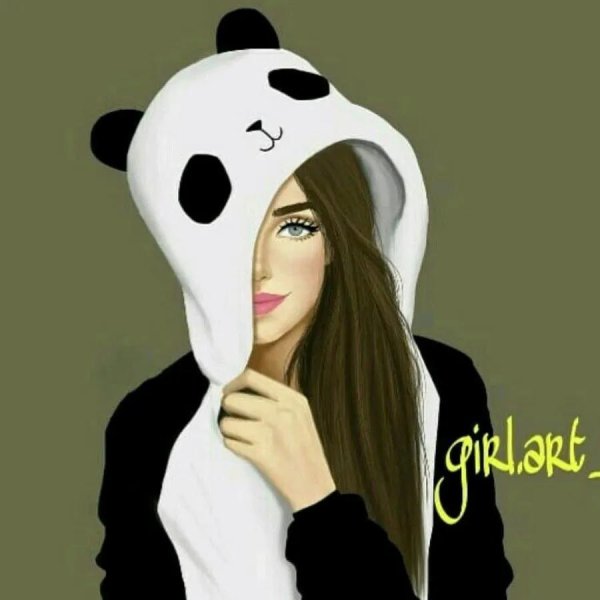 панда девочка