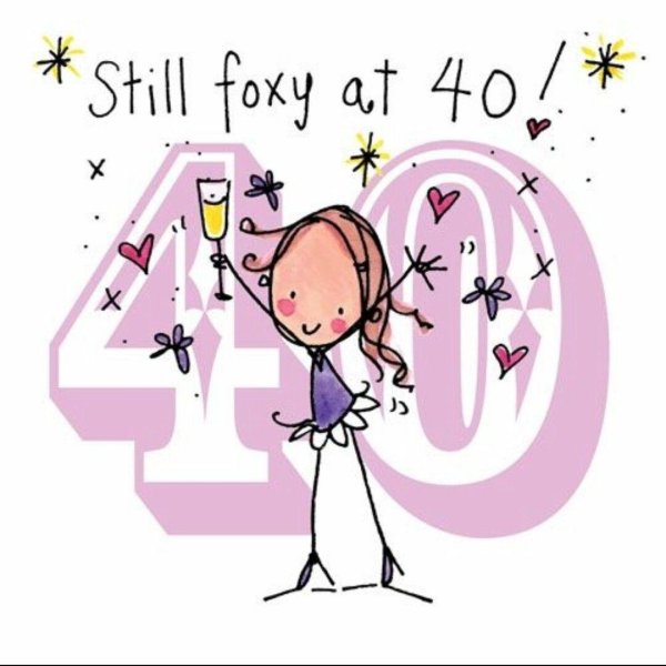 поздравление с 40 летием подруге прикольные