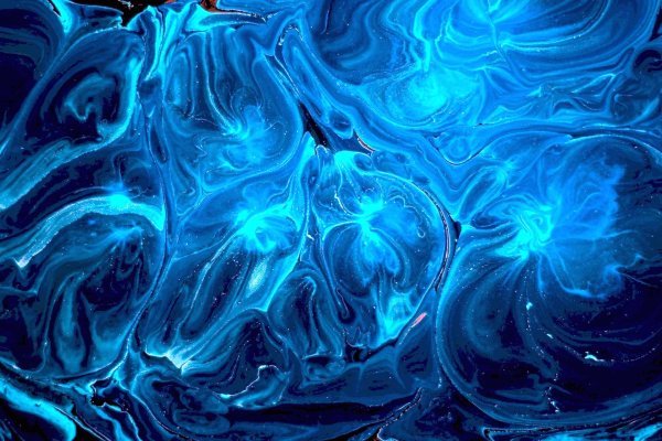 абстракция синий