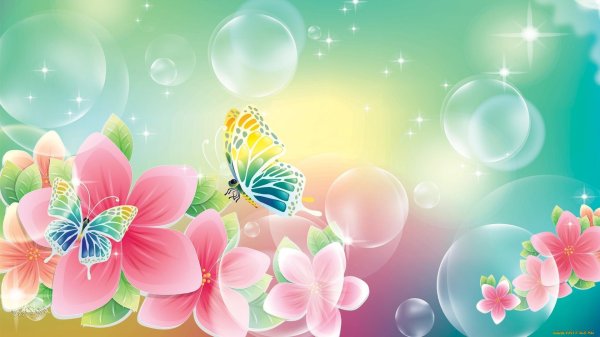 красивые детские фоны