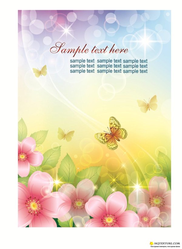 цветочные фоны