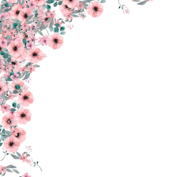 цветочная рамка