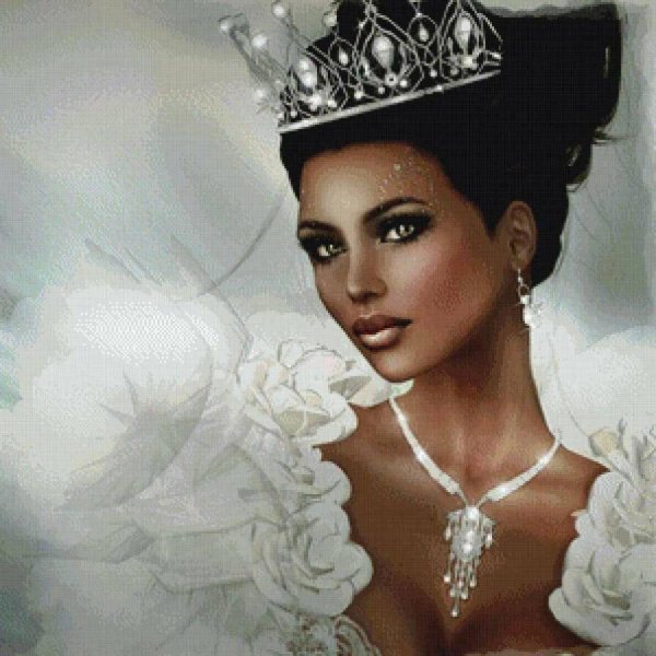 женщина в короне