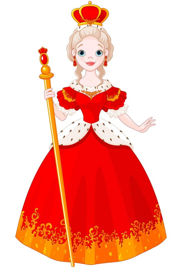королева мультяшная