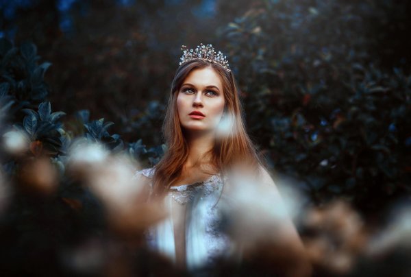 девушка лицо