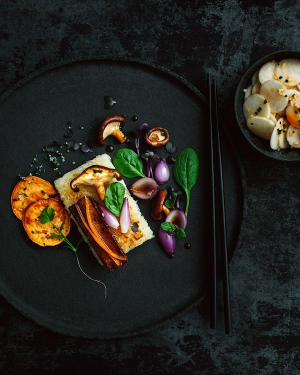 блюдо высокой кухни