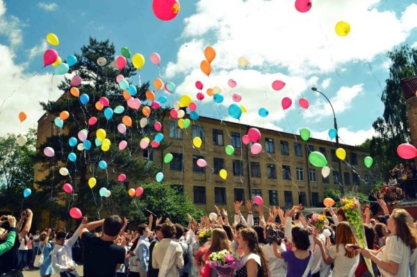 воздушные шары для выпускного