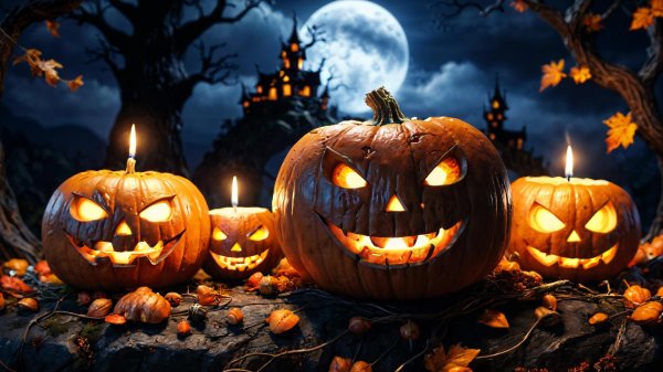 тыква хэллоуин