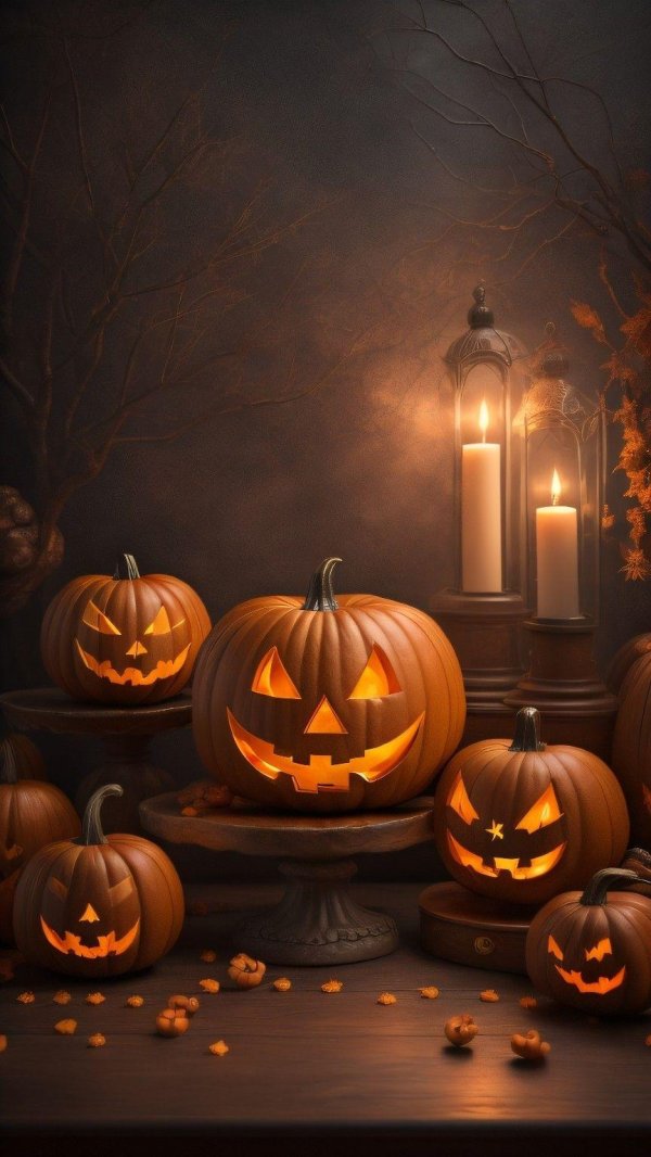 тыква хэллоуин