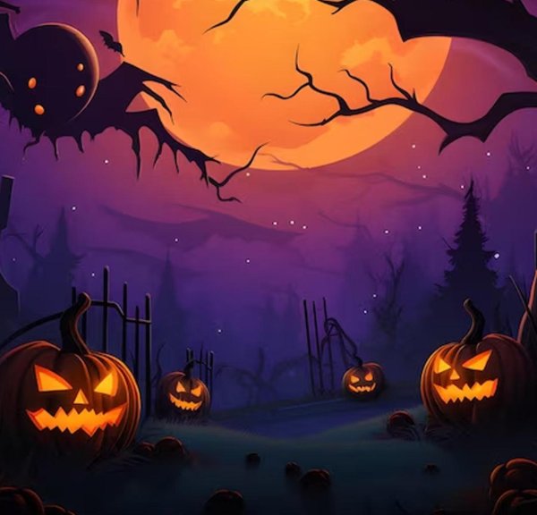 хеллоуинский фон
