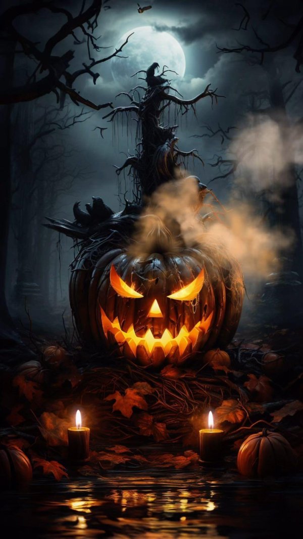 хэллоуин тыква
