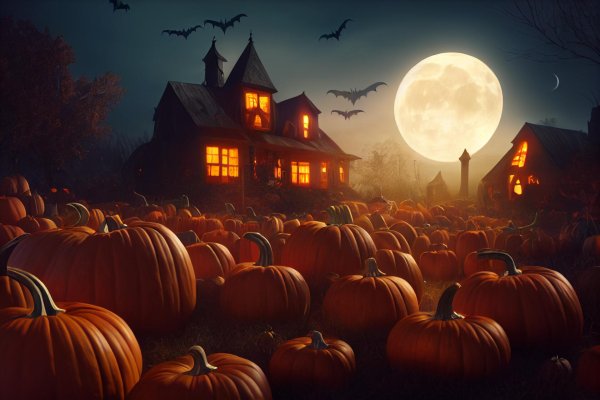 хэллоуин атмосфера
