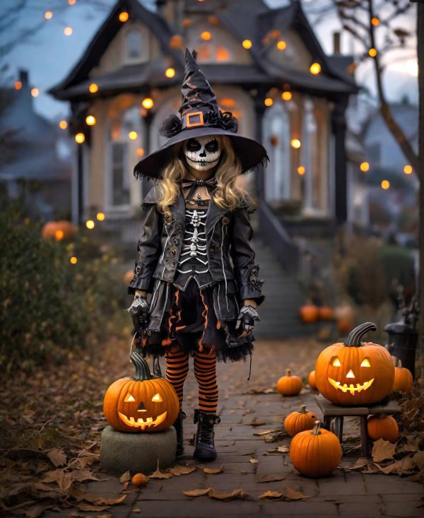 празднование хэллоуина