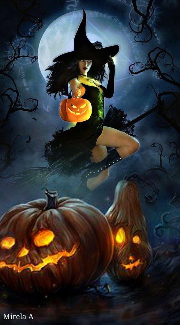 хэллоуин картина