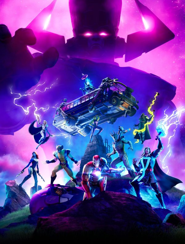 обложка фортнайт