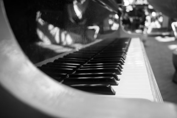 чёрно белые клавиши