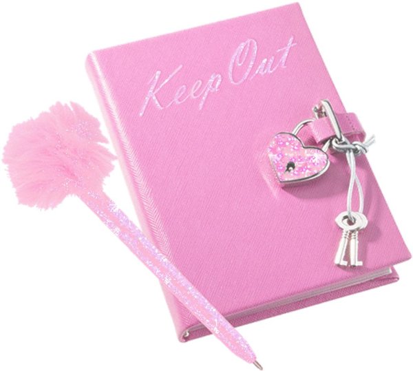 блокнот с замком