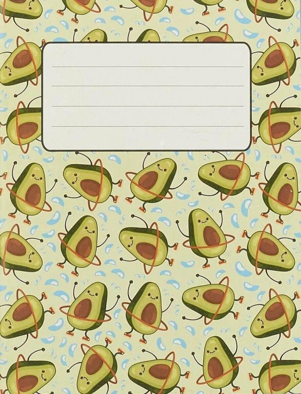 тетрадь авокадо brauberg