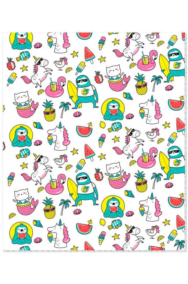 летние наклейки