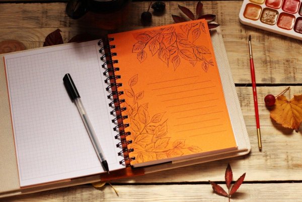 блокнот лист