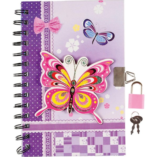 блокнот с замком