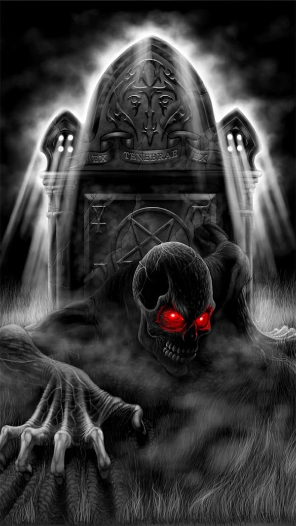 страшные черепа