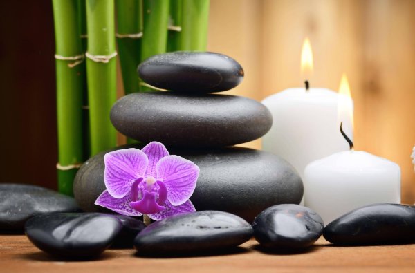 массажные камни