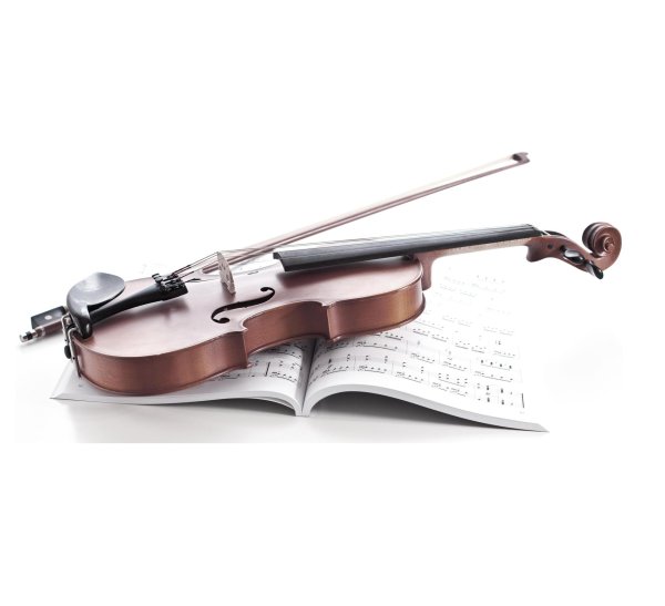 скрипка музыкальная