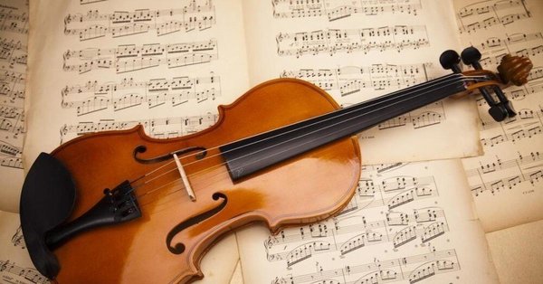 скрипка ноты
