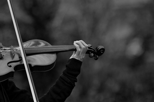 игра на скрипке