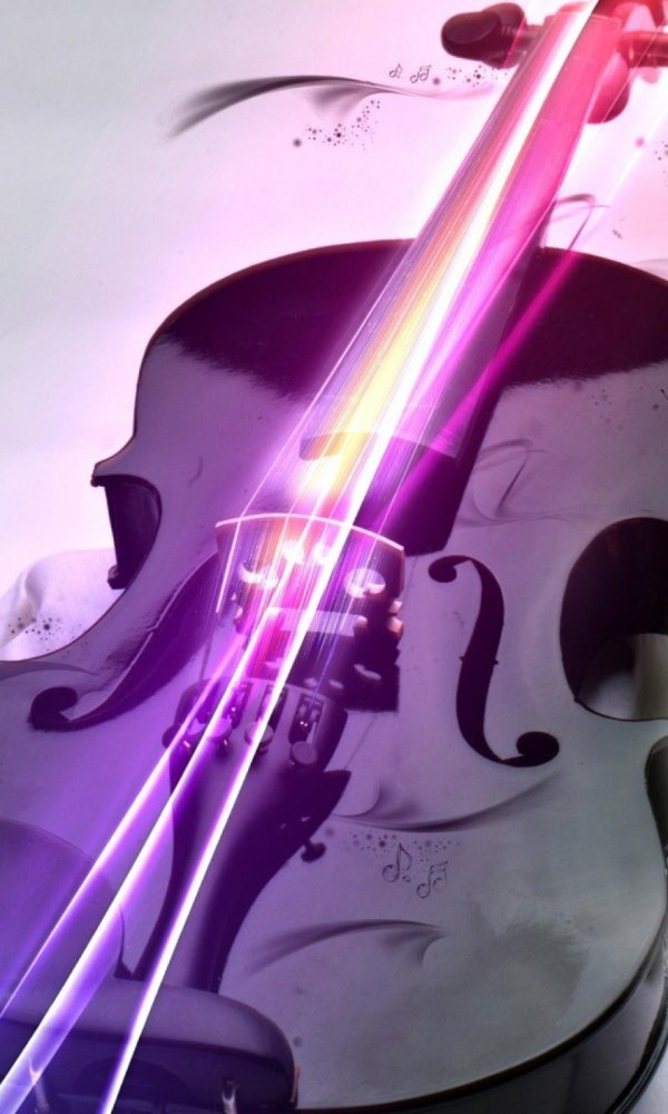 скрипка фотообои